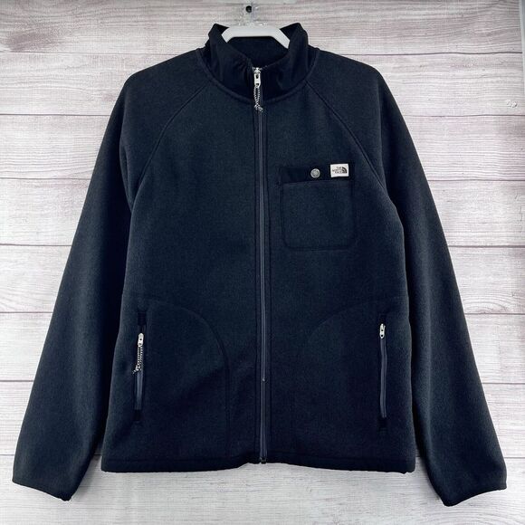 The North Face Gordon‎ Lyons Shacket Mens Sz S Shirt Jacket Full Zipper Fleece - Picture 1 of 6